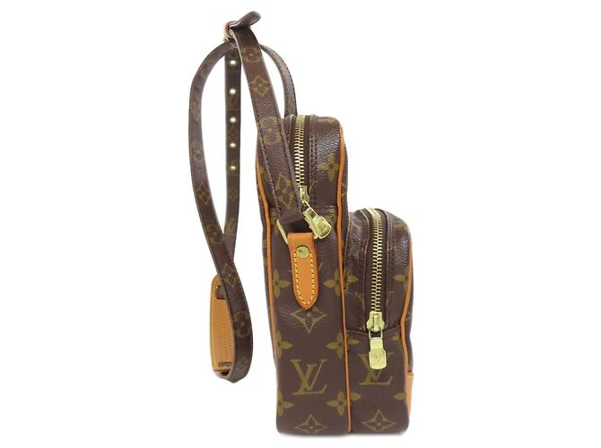 Borsa a spalla Amazon in tela Monogram Louis Vuitton Marrone Monogramma - vista 3
