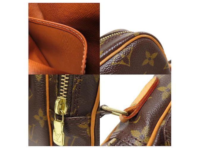 Borsa a spalla Amazon in tela Monogram Louis Vuitton Marrone Monogramma - vista 8