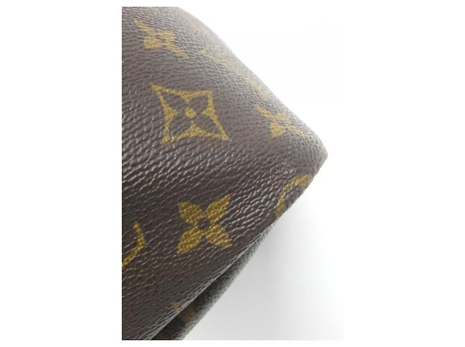 Borsa Louis Vuitton Monogram Neverfull GM Marrone Monogramma - vista 3