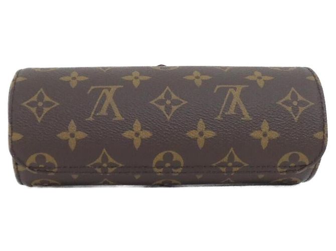 Louis Vuitton Monogram Etui 3 Uhren M47530 Braun Monogramm - Ansicht 2
