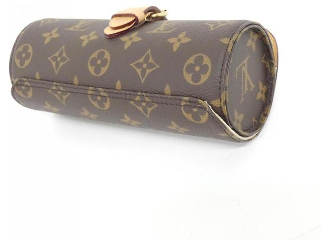 Louis Vuitton Monogram Etui 3 Uhren M47530 Braun Monogramm - Ansicht 3