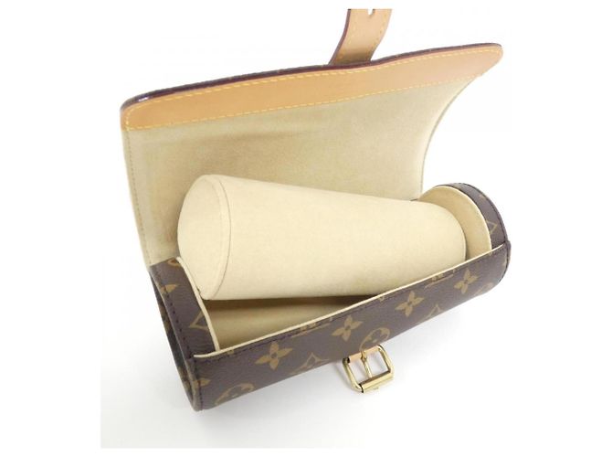 Louis Vuitton Monogram Etui 3 Uhren M47530 Braun Monogramm - Ansicht 5