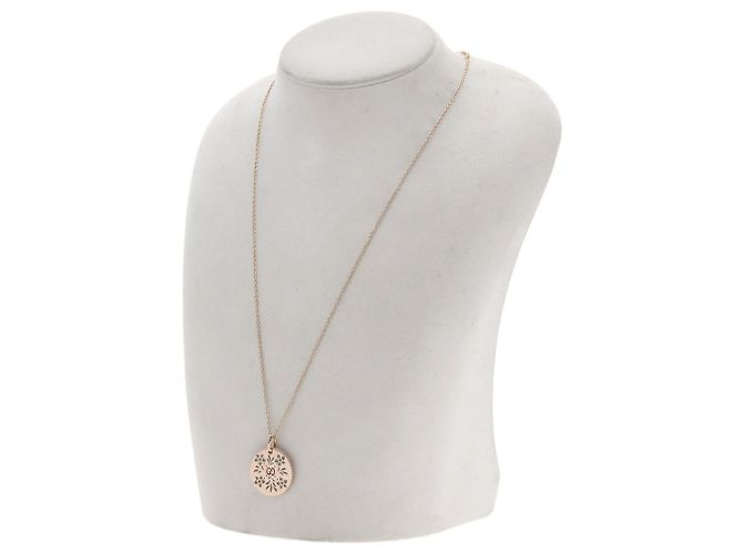 Collana Gucci Icon Bloom in oro rosa 18K - vista 4