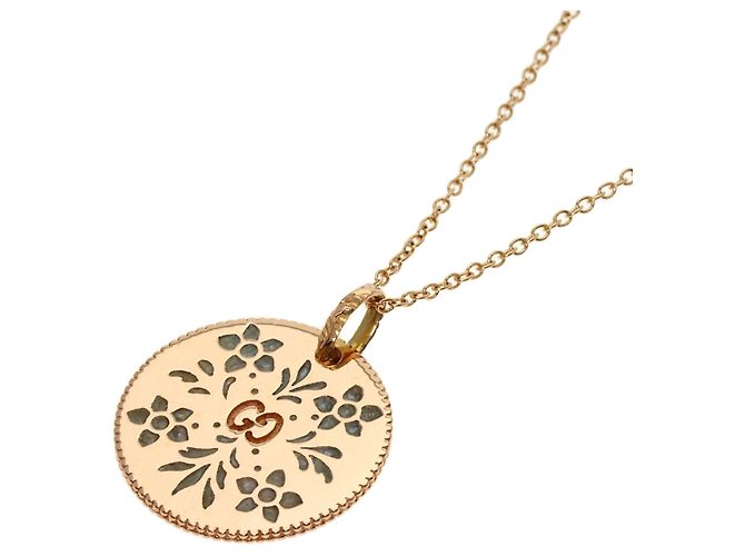 Collana Gucci Icon Bloom in oro rosa 18K - vista 6