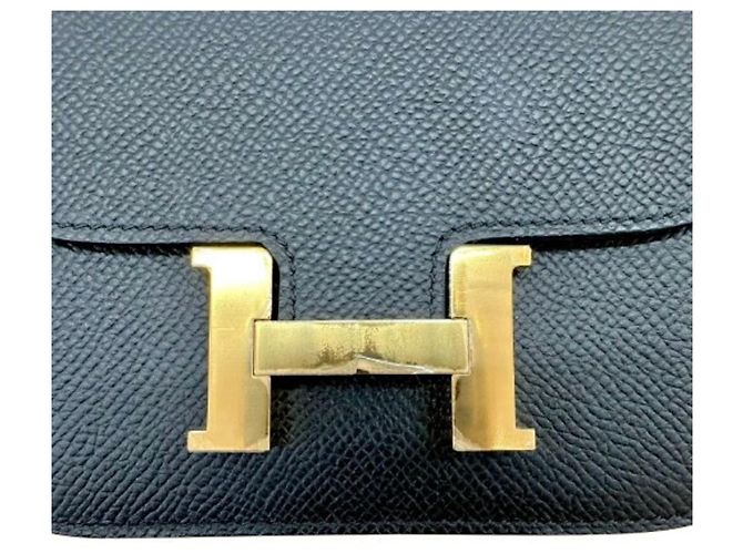 Hermès Pochette nera Hermes Constance B Stamp Nero - vista 5