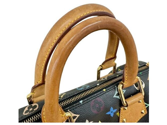 Louis Vuitton Monogram Multicolor Speedy 30 Handbag Multiple colors Navy blue - view 9