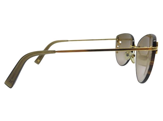 Louis Vuitton VUITTON DESMAYO CAT EYE MONOGRAMM Z0051U SONNENBRILLE Golden - Ansicht 3