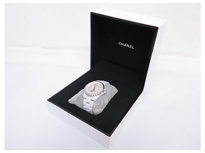 RELOJ AUTOMÁTICO DE CERÁMICA CHANEL J12 365 H3836 37 MM Blanco - vista 12