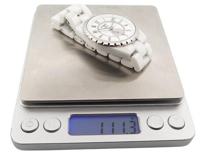 RELOJ AUTOMÁTICO DE CERÁMICA CHANEL J12 365 H3836 37 MM Blanco - vista 7