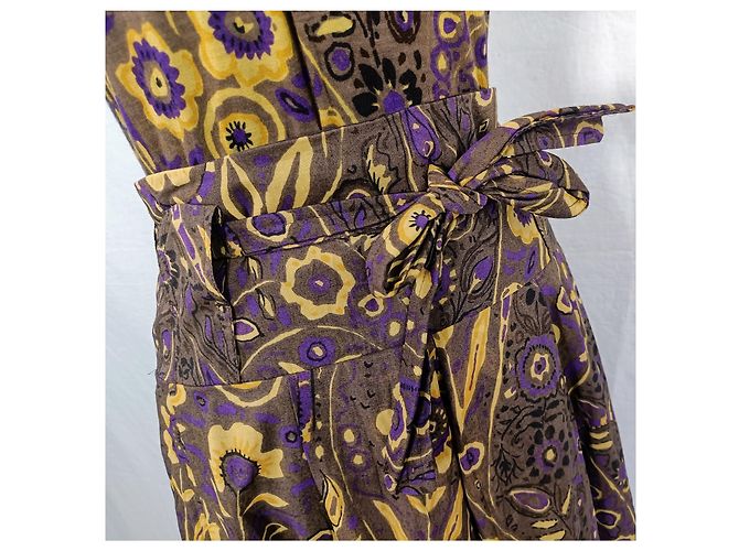 Weekend Max Mara Costume d'été vintage Max Mara des années 2000 Marron Multicolore - vue 6