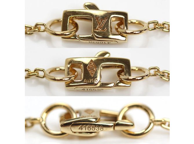 Collana pendente Lockit in oro giallo 18K Louis Vuitton - vista 4