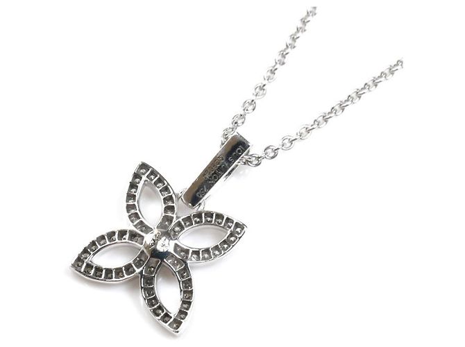 Collar Péndulo de Diamante en Oro Blanco de 18K Louis Vuitton - vista 2