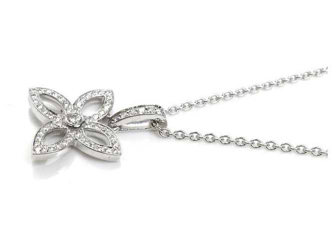 Collar Péndulo de Diamante en Oro Blanco de 18K Louis Vuitton - vista 3