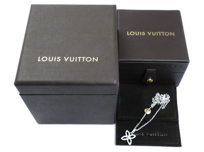 Collar Péndulo de Diamante en Oro Blanco de 18K Louis Vuitton - vista 6