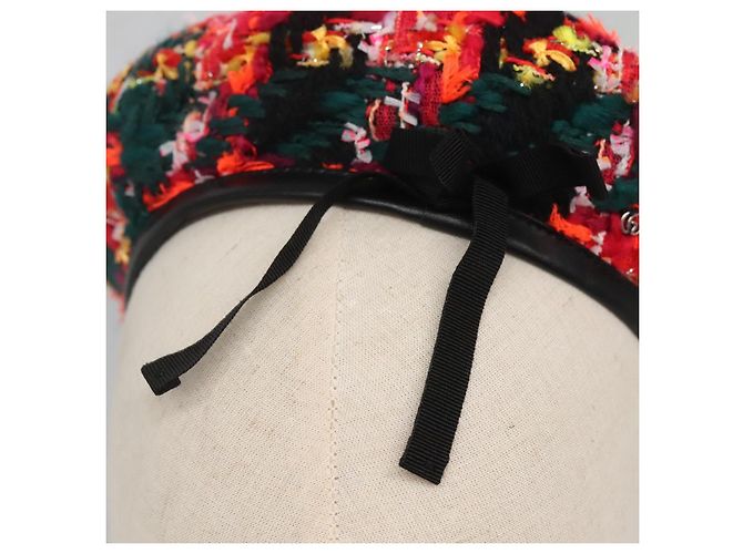 Cappello GUCCI in tela S multicolore 729140 Auth 118859M - vista 6