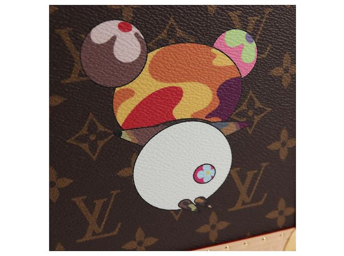 LOUIS VUITTON Monogram Panda LV �~ TM Mini Square Trunk Bag M13127 Auth BA2353SM Monogramma - vista 19