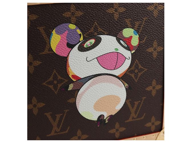 LOUIS VUITTON Monogram Panda LV �~ TM Mini Square Trunk Bag M13127 Auth BA2353SM Monogramma - vista 20