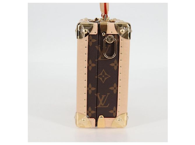 LOUIS VUITTON Monogram Panda LV �~ TM Mini Square Trunk Bag M13127 Auth BA2353SM Monogramma - vista 3
