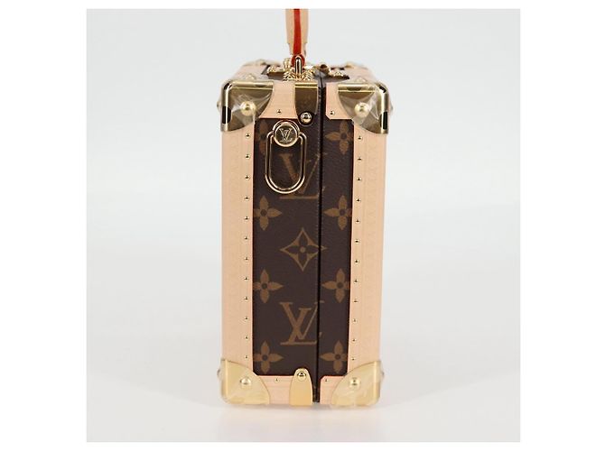 LOUIS VUITTON Monogram Panda LV �~ TM Mini Square Trunk Bag M13127 Auth BA2353SM Monogramma - vista 4