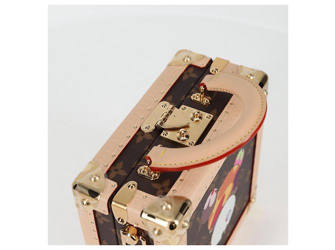 LOUIS VUITTON Monogram Panda LV �~ TM Mini Square Trunk Bag M13127 Auth BA2353SM Monogramma - vista 6