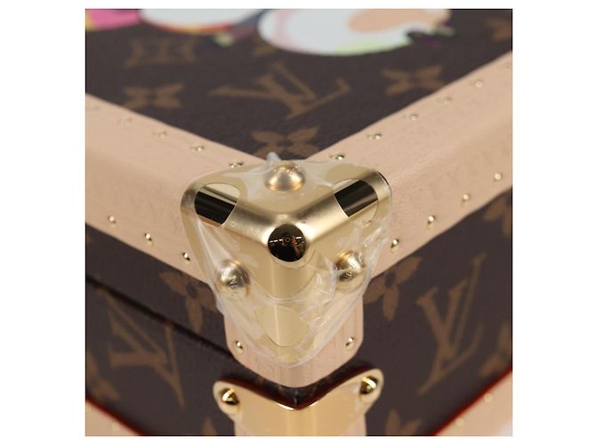 LOUIS VUITTON Monogram Panda LV �~ TM Mini Square Trunk Bag M13127 Auth BA2353SM Monogramma - vista 9
