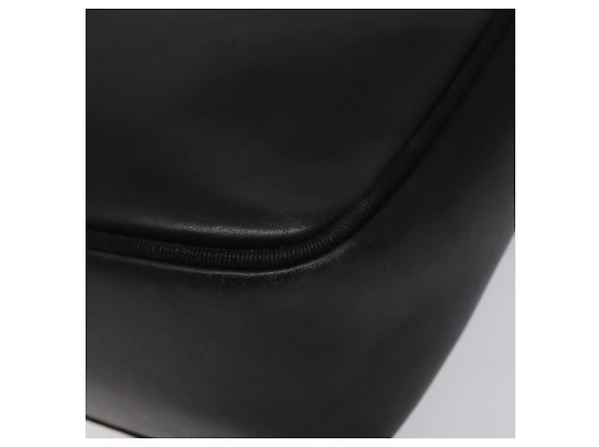 Borsa a spalla in pelle nera e oro Auth BA2412 di Salvatore Ferragamo Nero D'oro - vista 11