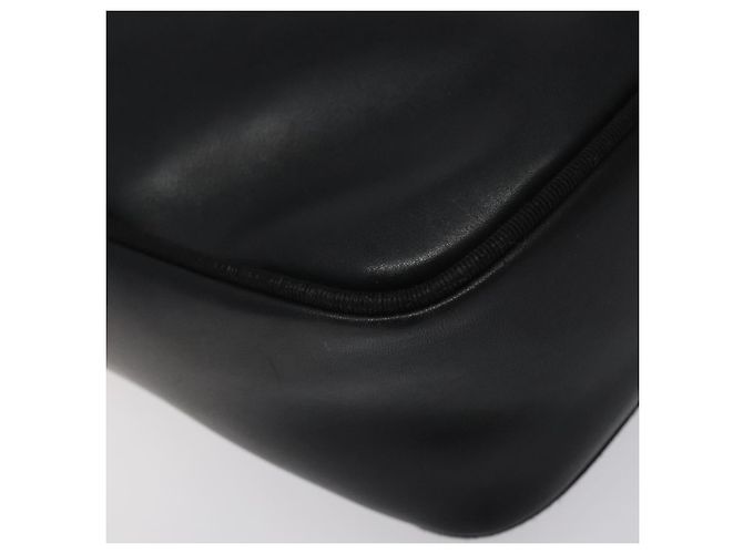 Borsa a spalla in pelle nera e oro Auth BA2412 di Salvatore Ferragamo Nero D'oro - vista 12