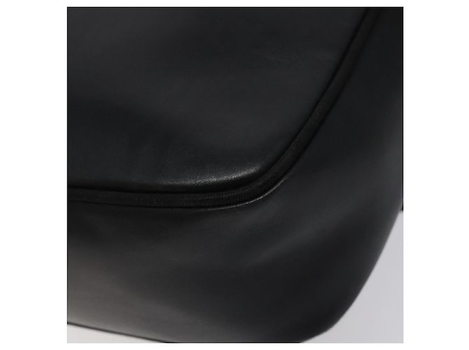 Borsa a spalla in pelle nera e oro Auth BA2412 di Salvatore Ferragamo Nero D'oro - vista 13