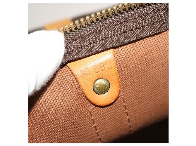 LOUIS VUITTON Monogram Keepall 60 Borsa Boston M41422 LV Auth 124961 Monogramma - vista 12