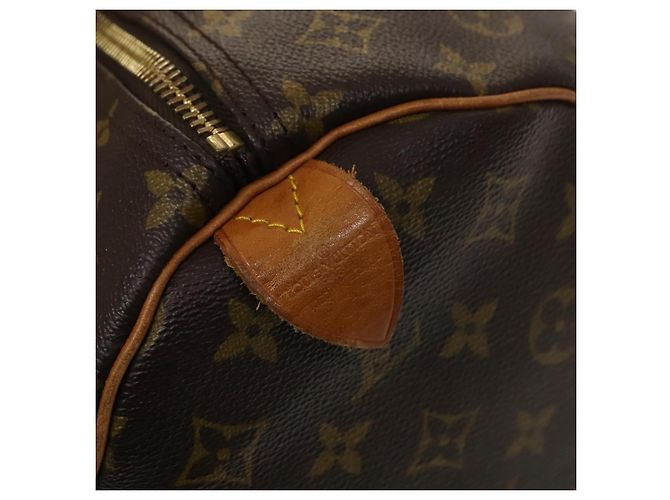 LOUIS VUITTON Monogram Keepall 60 Borsa Boston M41422 LV Auth 124961 Monogramma - vista 18