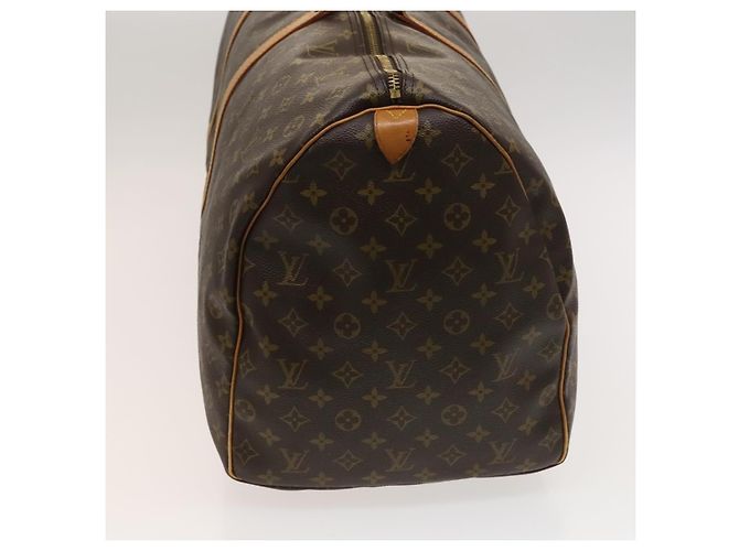 LOUIS VUITTON Monogram Keepall 60 Borsa Boston M41422 LV Auth 124961 Monogramma - vista 3