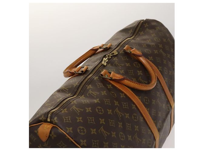 LOUIS VUITTON Monogram Keepall 60 Borsa Boston M41422 LV Auth 124961 Monogramma - vista 6