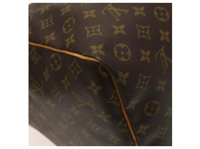 LOUIS VUITTON Monogram Keepall 60 Borsa Boston M41422 LV Auth 124961 Monogramma - vista 9