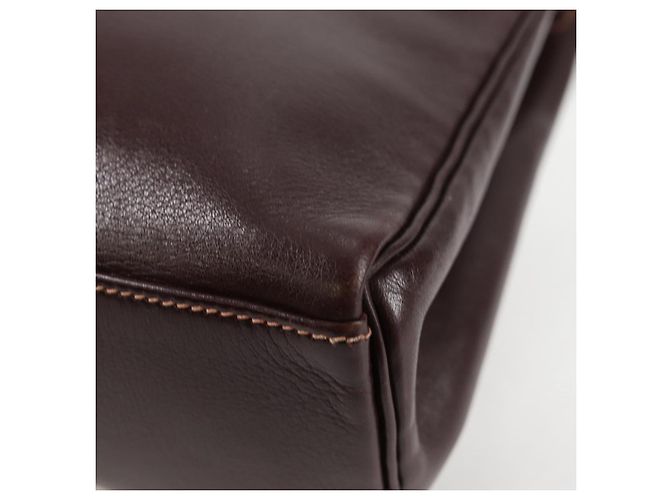 Hermès HERMES Kelly Ado PM Zaino in pelle marrone oro Auth PP597M D'oro - vista 12