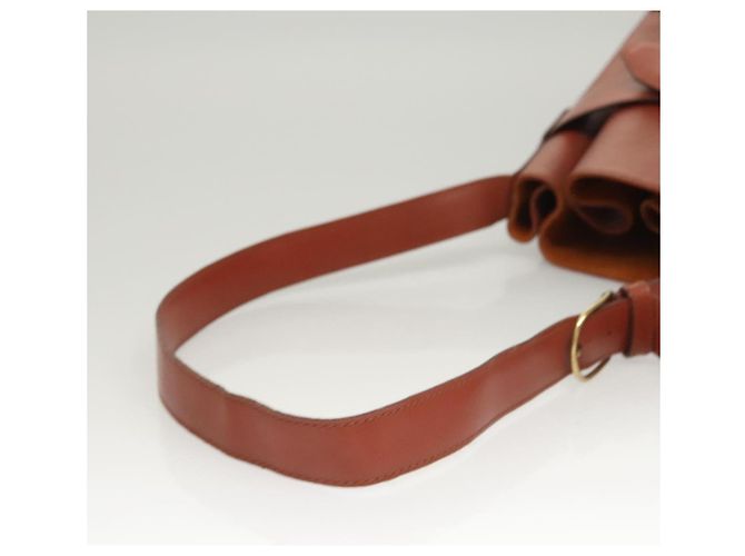 LOUIS VUITTON Epi Sac Depaule GM Borsa a Spalla Marrone M80193 LV Auth 123400 - vista 7
