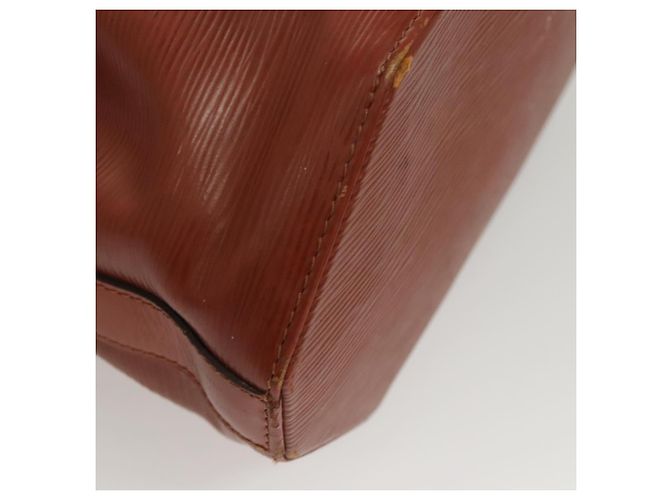 LOUIS VUITTON Epi Sac Depaule GM Borsa a Spalla Marrone M80193 LV Auth 123400 - vista 9