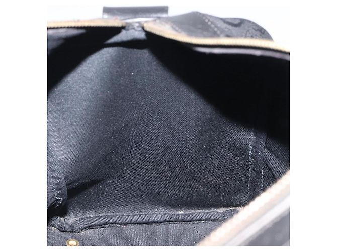 Céline Borsa a mano CELINE C Sulky in tela nera Auth 123260 Nero - vista 20