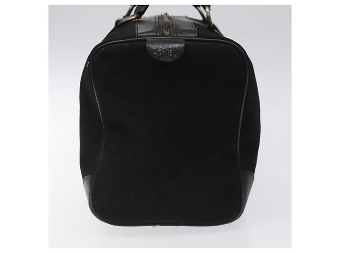 Céline Borsa a mano CELINE C Sulky in tela nera Auth 123260 Nero - vista 4