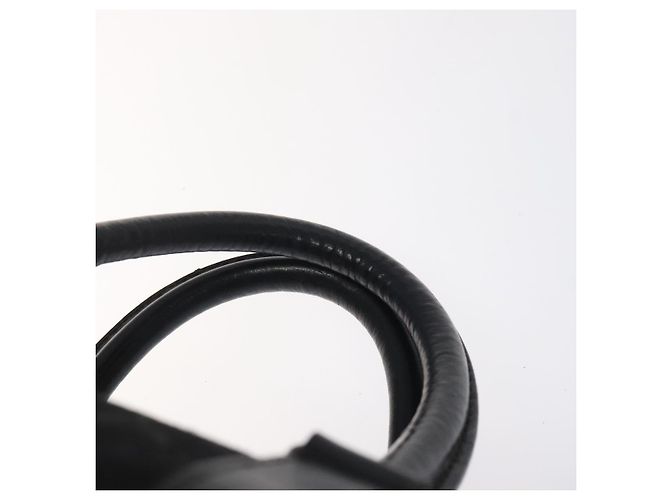 Céline Borsa a mano CELINE C Sulky in tela nera Auth 123260 Nero - vista 8