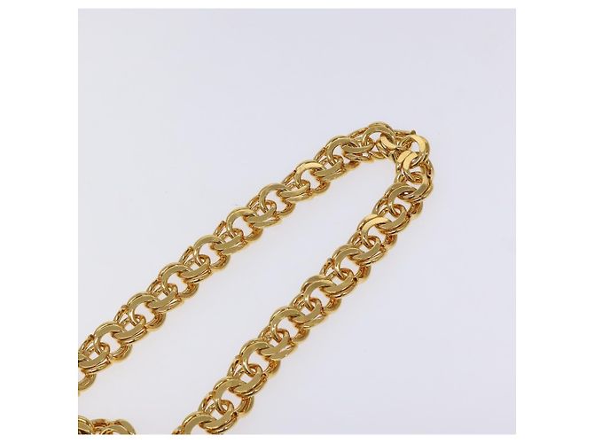 Cinturón de Cadena CHANEL Metal 37,4"" Oro CC Auth bs25805 Dorado - vista 10