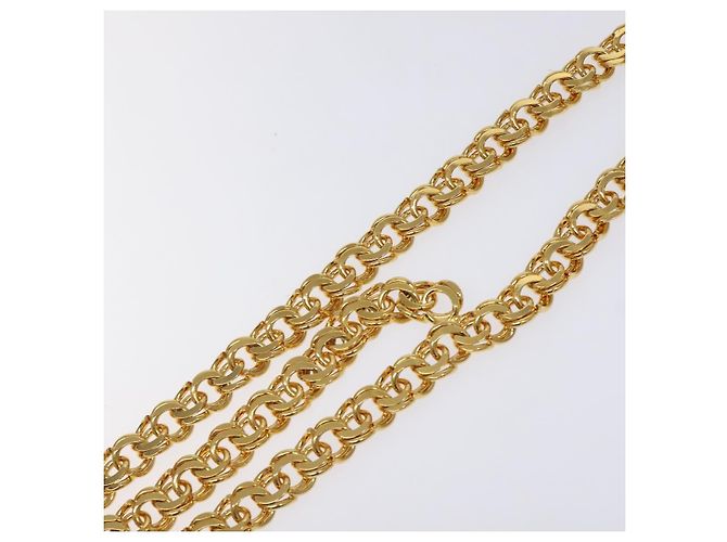 Cinturón de Cadena CHANEL Metal 37,4"" Oro CC Auth bs25805 Dorado - vista 9