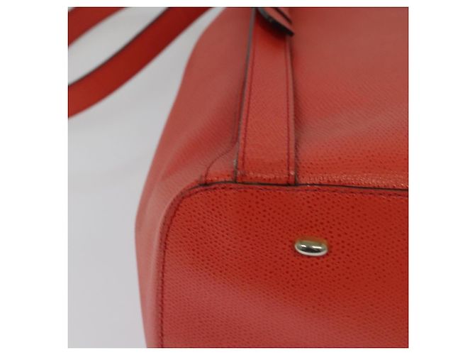 Céline Zaino in pelle arancione oro Auth BD2079 D'oro - vista 16