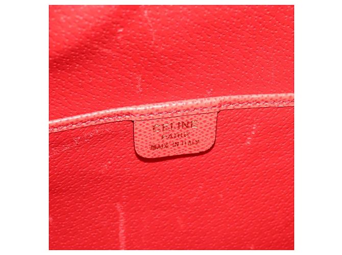 Céline Zaino in pelle arancione oro Auth BD2079 D'oro - vista 18