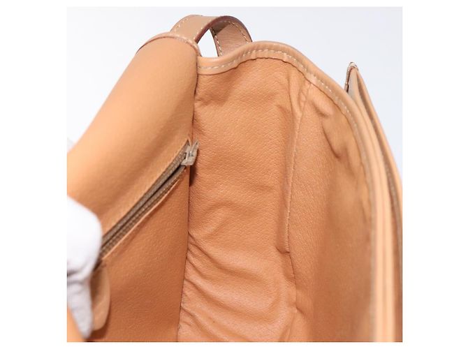 Céline Borsa a spalla in tela Macadam CELINE in pelle PVC marrone oro Auth ep8986 D'oro - vista 20