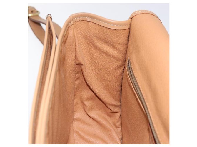 Céline Borsa a spalla in tela Macadam CELINE in pelle PVC marrone oro Auth ep8986 D'oro - vista 21