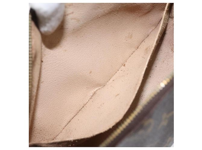 LOUIS VUITTON Pochette Cosmetica Demi Ronde Monogram M47520 LV Auth BA2491 Monogramma - vista 11