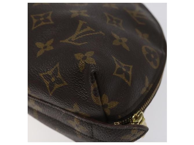 LOUIS VUITTON Pochette Cosmetica Demi Ronde Monogram M47520 LV Auth BA2491 Monogramma - vista 15