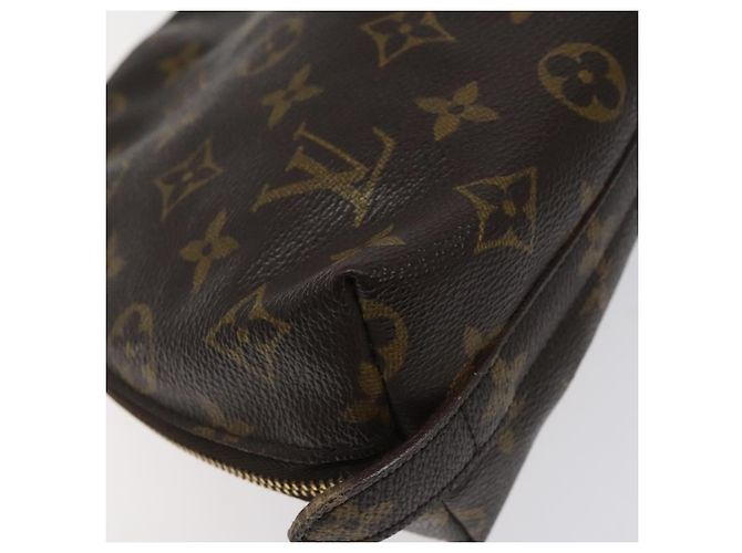 LOUIS VUITTON Pochette Cosmetica Demi Ronde Monogram M47520 LV Auth BA2491 Monogramma - vista 16
