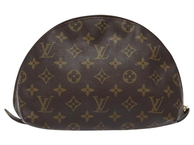 LOUIS VUITTON Pochette Cosmetica Demi Ronde Monogram M47520 LV Auth BA2491 Monogramma - vista 2