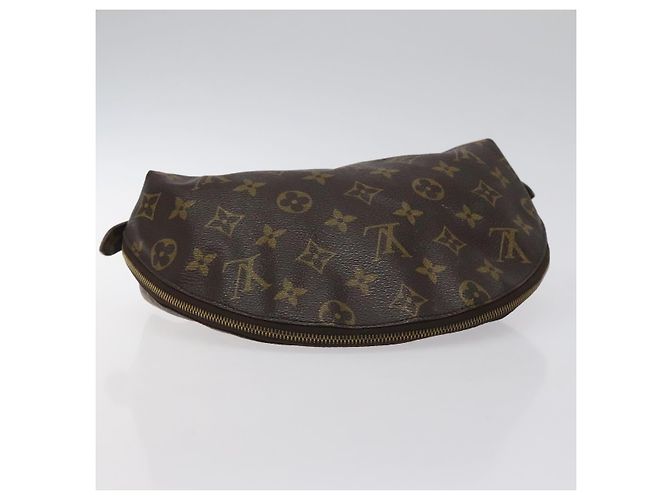 LOUIS VUITTON Pochette Cosmetica Demi Ronde Monogram M47520 LV Auth BA2491 Monogramma - vista 5